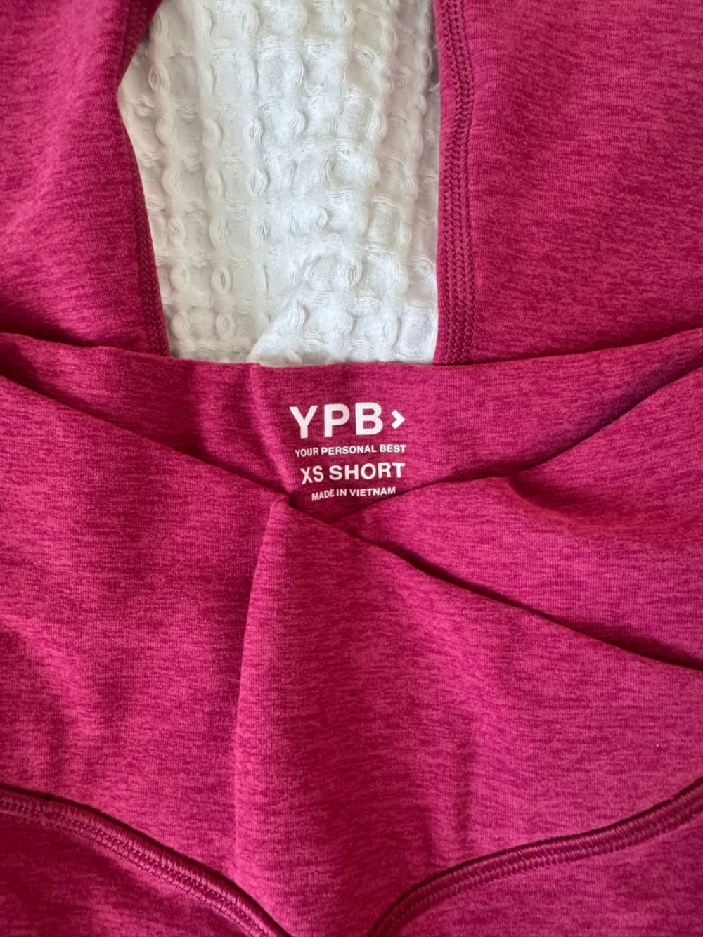 YPB Magenta Flare leggings - XS Short